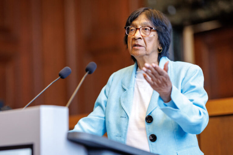 South African-born jurist and former U.N. human rights chief Navanethem